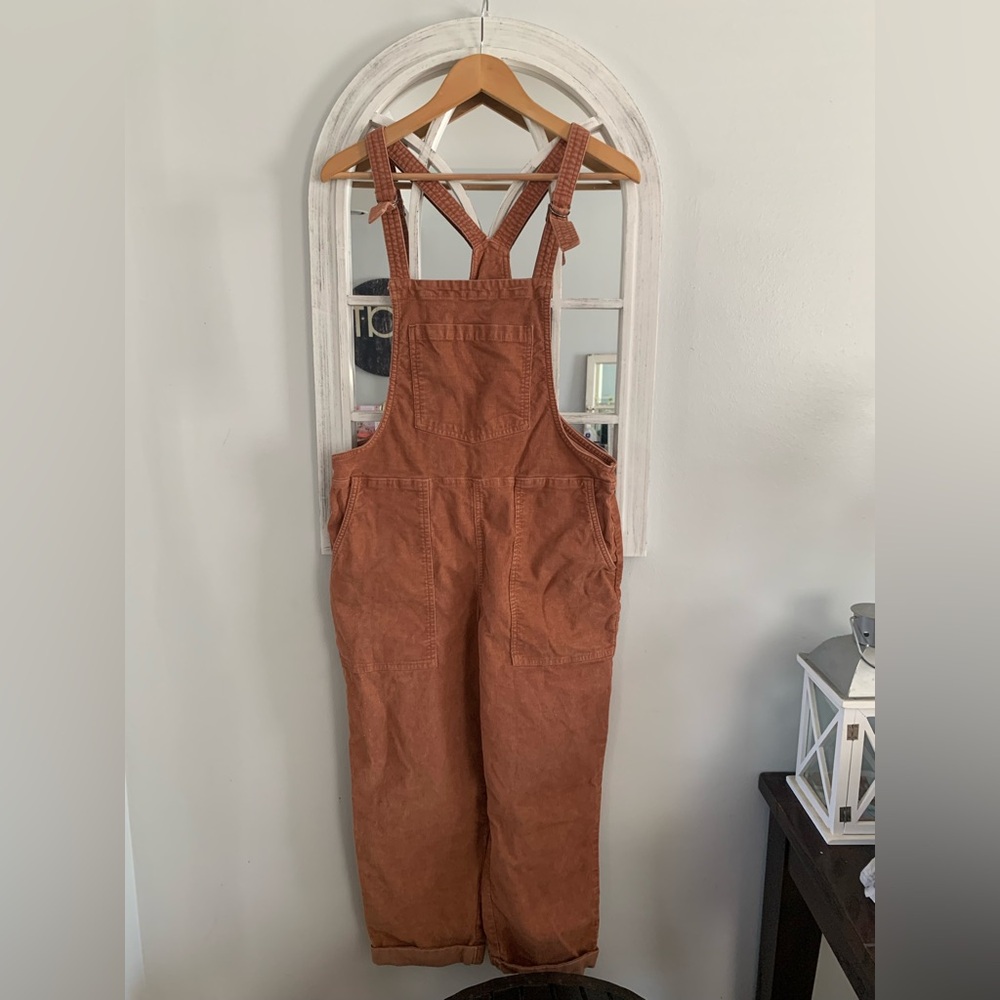 Aerie- Rust/mauve corduroy Jumpsuit